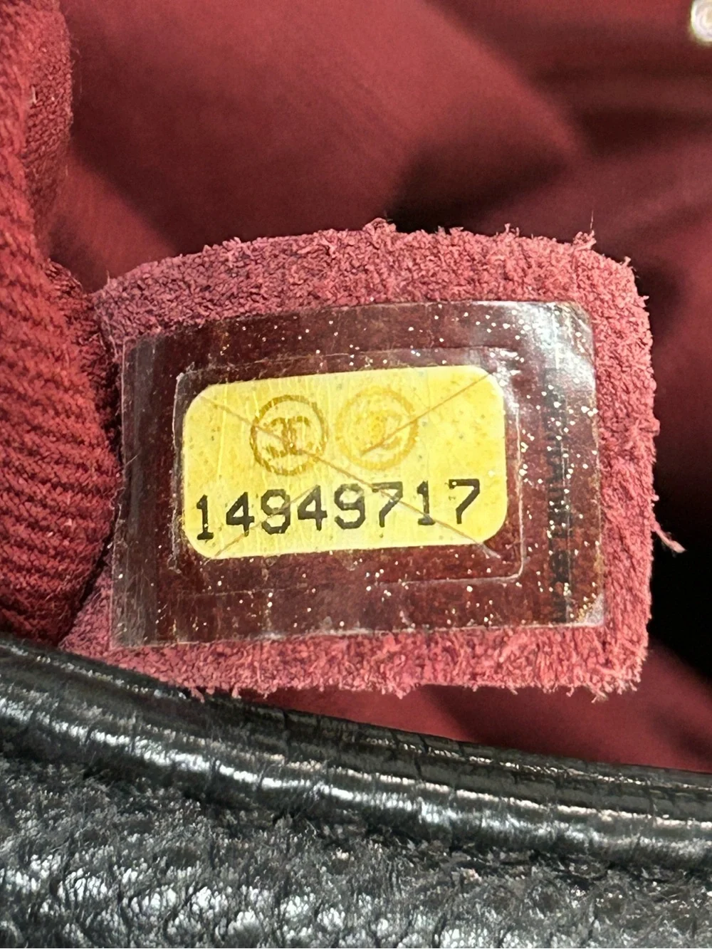 CHANEL Flap Large Chain Shoulder Crossbody Bag